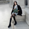 Stivali donna 3404 bufalo nero combinato lifestyle