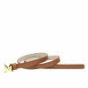Cintura donna 42cm cammello