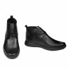 Stivaletti uomo 4145m nero