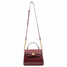 Borsa da donna a tracolla 033g bordeaux