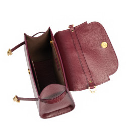 Borsa da donna a tracolla 033g bordeaux