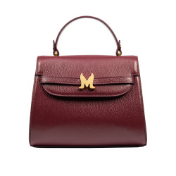 Borsa da donna a tracolla 033g bordeaux