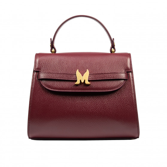 Borsa da donna a tracolla 033g bordeaux