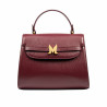Borsa da donna a tracolla 033g bordeaux