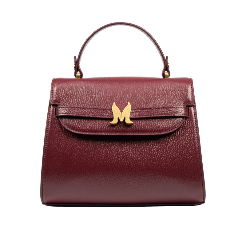 Borsa da donna a tracolla 033g bordeaux