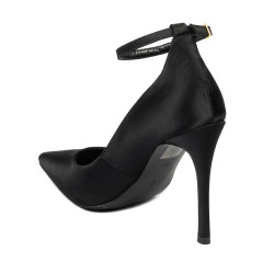 Scarpe eleganti donna 1311 raso nero