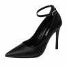 Scarpe eleganti donna 1311 raso nero