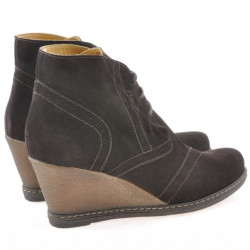 Stivaletti donna 3230-1 caffè velour