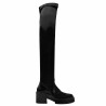 Stivali donna 3405 bufallo nero combinato