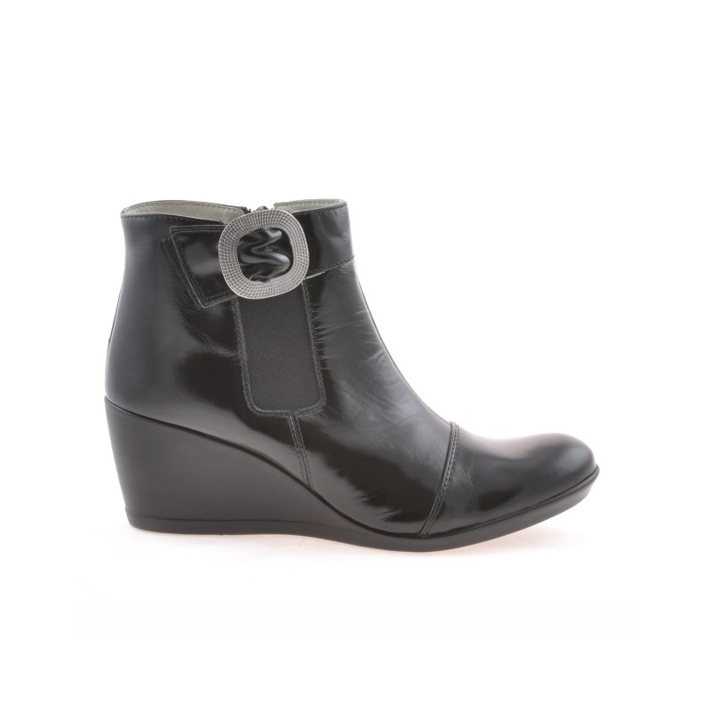 Stivaletti donna 238 vernice nera