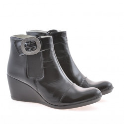 Stivaletti donna 238 vernice nera