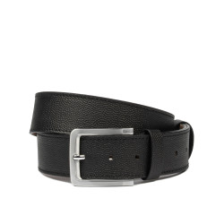 Cintura uomo 34bc nero caviale