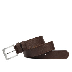 Cintura uomo 34bc marrone caviale