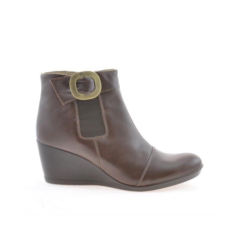 Stivaletti da donna 238 cioccolato