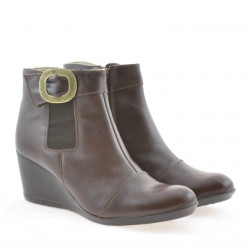 Stivaletti da donna 238 cioccolato