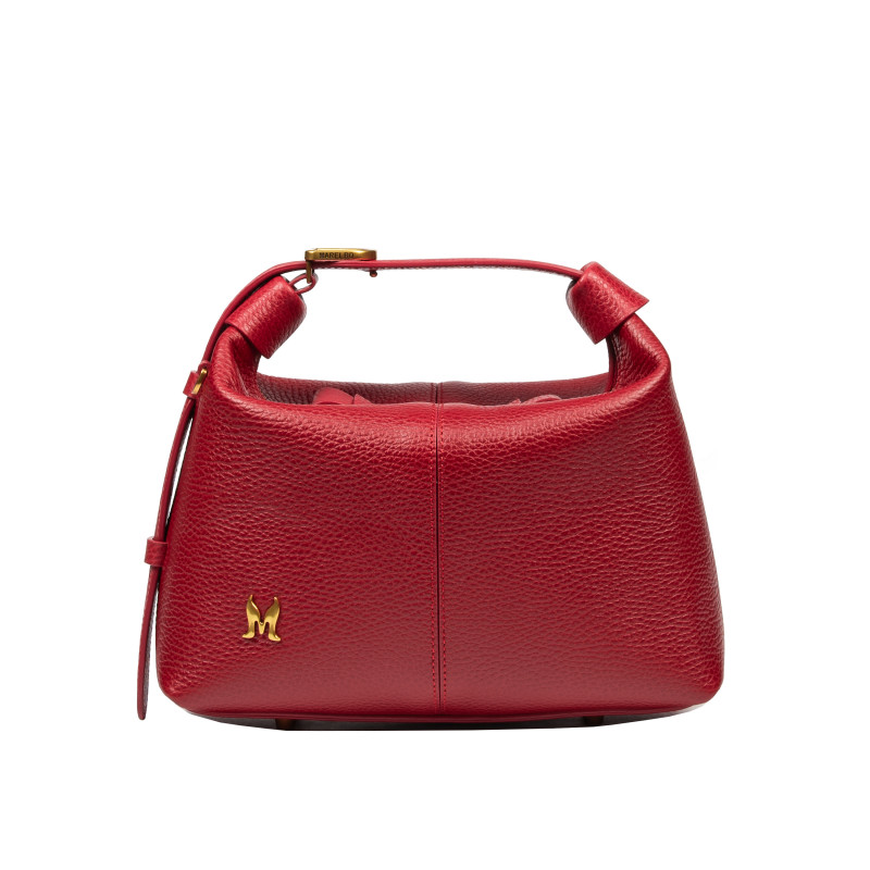 Borsa da donna a mano 037g rosso