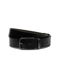 Cintura uomo 73b nero lucido