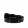 Cintura uomo 73b nero lucido
