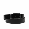 Cintura uomo 73b nero lucido