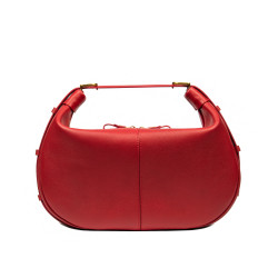 Borsa donna a mano 038g rosso caviale