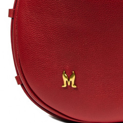 Borsa donna a mano 038g rosso caviale