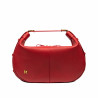 Borsa donna a mano 038g rosso caviale