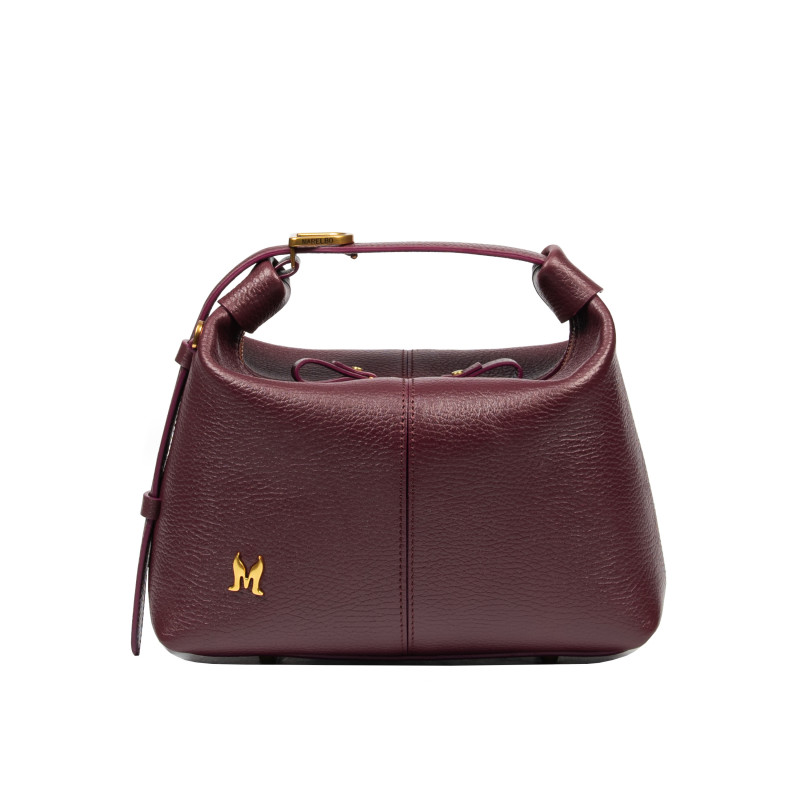 Borsa da donna a mano 037g bordeaux