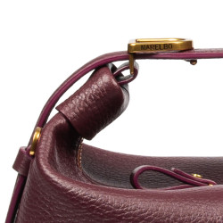 Borsa da donna a mano 037g bordeaux