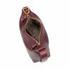 Borsa da donna a mano 037g bordeaux