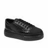 Scarpe sportive donna 6083 nero combinato