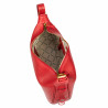 Borsa donna a mano 038g rosso caviale