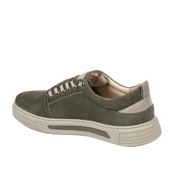 Scarpe casual uomo 982 bufo kaki combinato