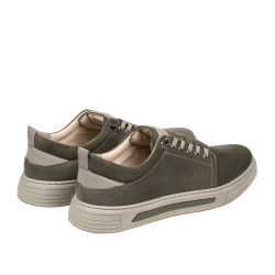 Scarpe casual uomo 982 bufo kaki combinato
