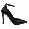 Scarpe eleganti donna 1311 raso nero