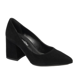 Scarpe eleganti da donna 1315 nero velluto