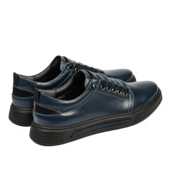 Scarpe casual uomo 982 indaco combinato