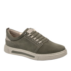 Scarpe casual uomo 982 bufo kaki combinato
