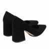 Scarpe eleganti da donna 1315 nero velluto