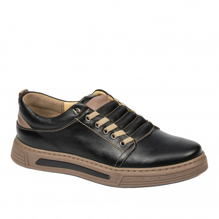 Scarpe casual uomo 982 nero combinato