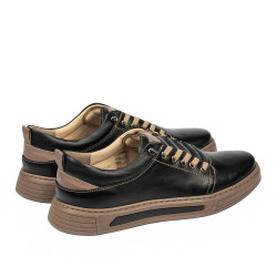 Scarpe casual uomo 982 nero combinato