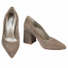 Scarpe eleganti da donna 1315 sabbia velour