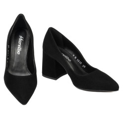 Scarpe eleganti da donna 1315 nero velluto