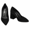 Scarpe eleganti da donna 1315 nero velluto