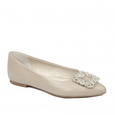 Ballerine donna 1301 greige