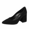 Scarpe eleganti da donna 1315 nero velluto