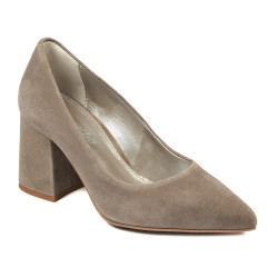 Scarpe eleganti da donna 1315 sabbia velour