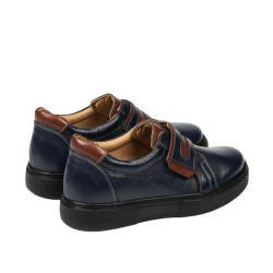 Scarpe bambini 2004-1 indaco+marrone