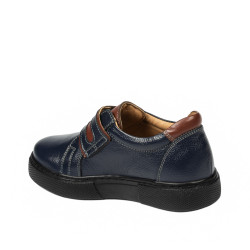 Scarpe bambini 2004-1 indaco+marrone