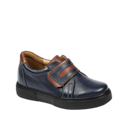Scarpe bambini 2004-1 indaco+marrone