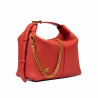 Borsa da donna a mano 037g corallo